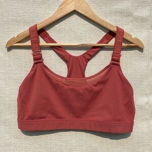 Athleta Adjustable Bra A-C Muted Red Size XL